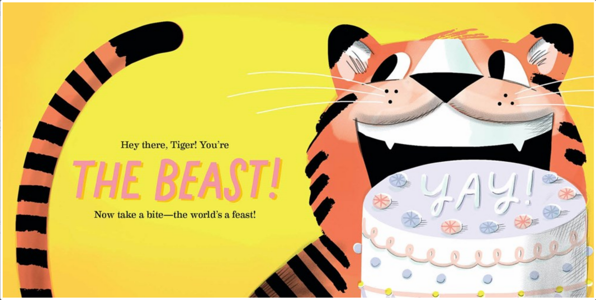 Go Get 'Em, Tiger! board book (with a San Francisco view)