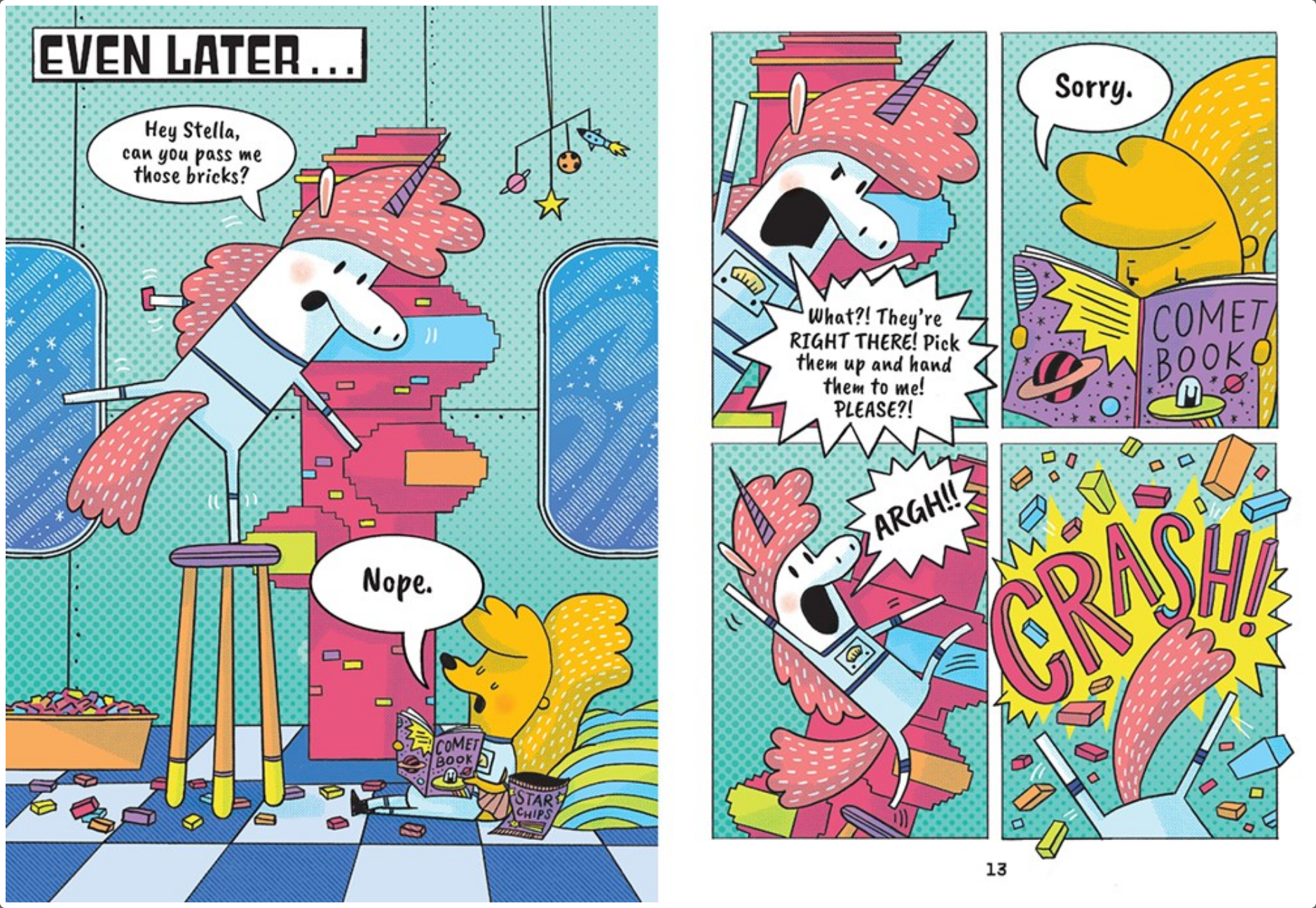 Star Struck! Adventures of Astrid and Stella -graphic novel #2