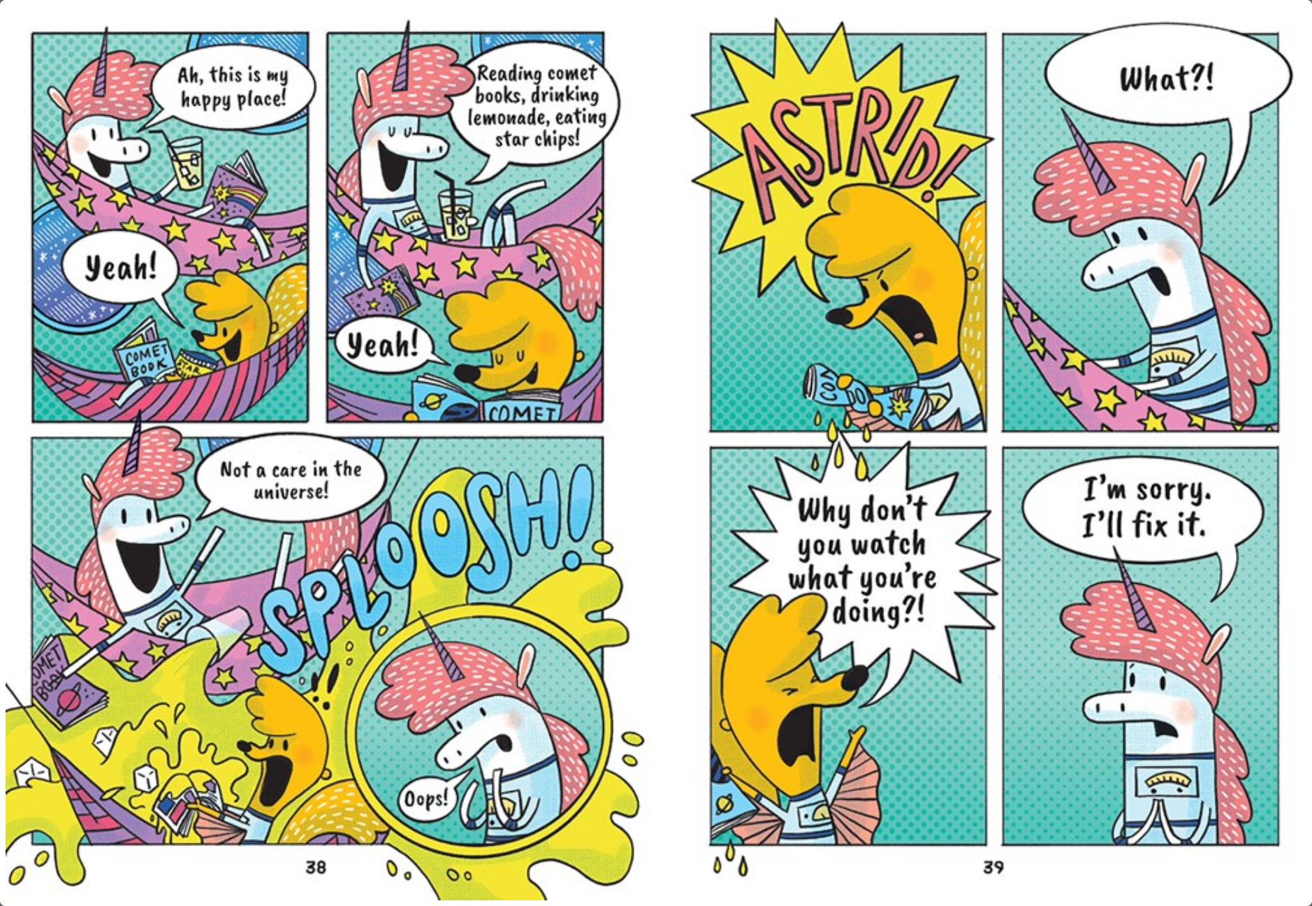 Star Struck! Adventures of Astrid and Stella -graphic novel #2