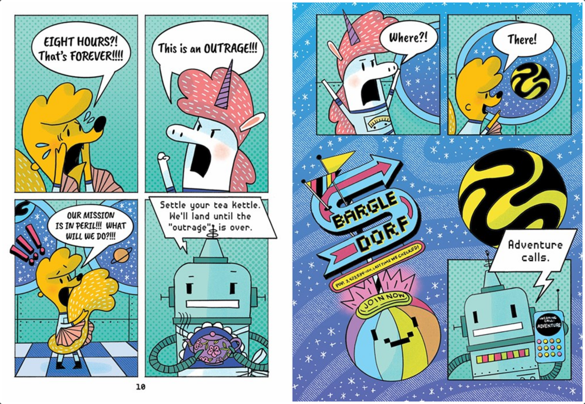 Get Outer My Space!  Adventures of Astrid and Stella -graphic novel #3