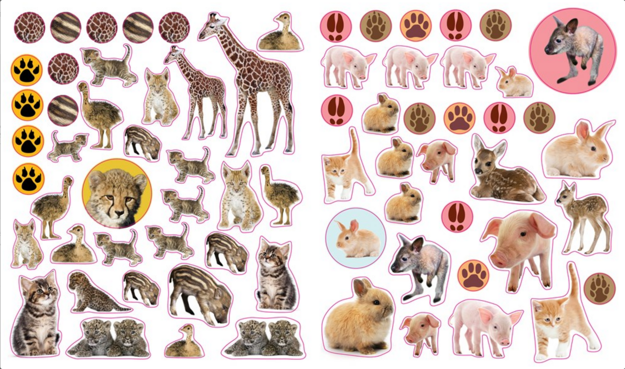 Eyelike Stickers: Baby Animals