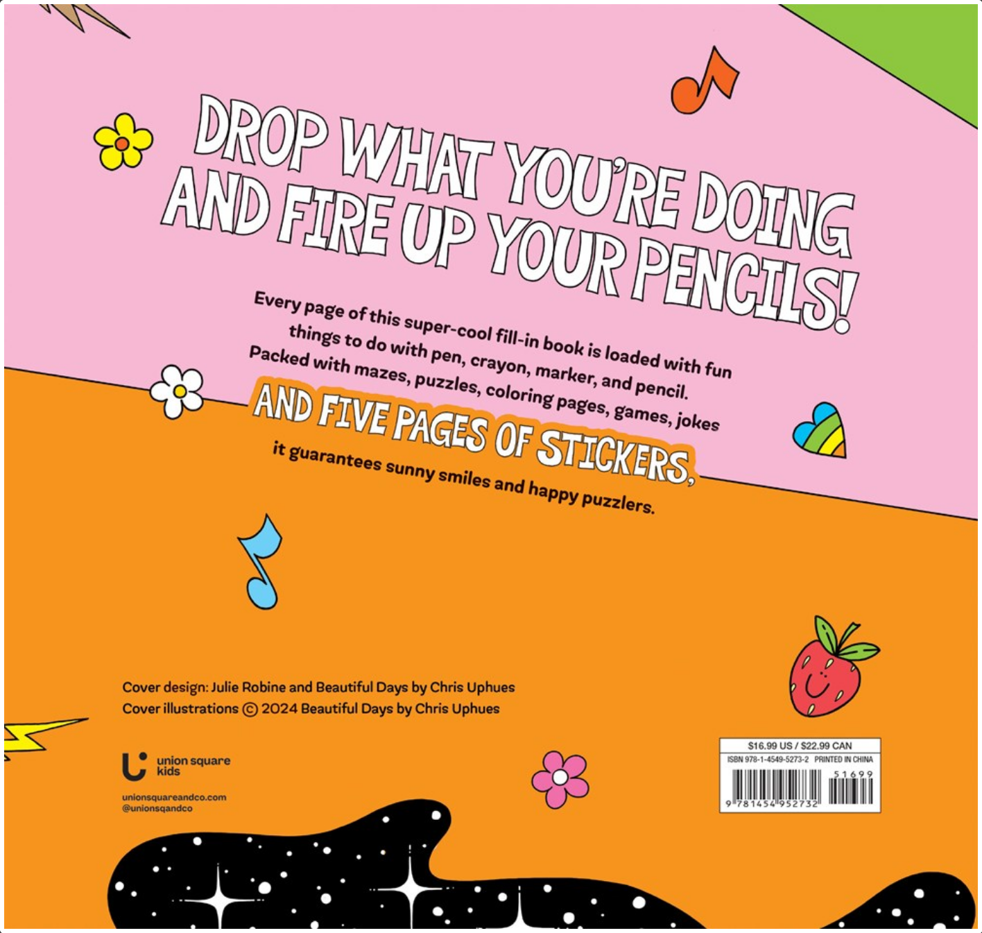 Melt Your Pencil: A Super Fun Activity Book!