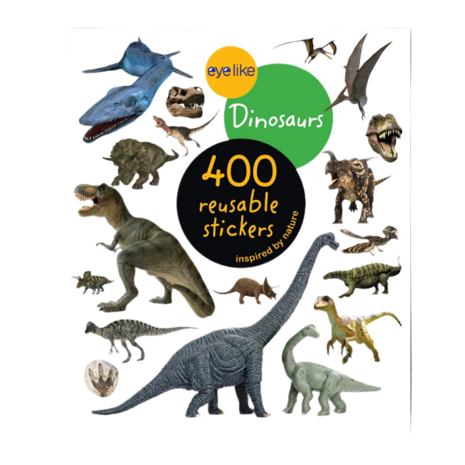 Eyelike Stickers: Dinosaurs