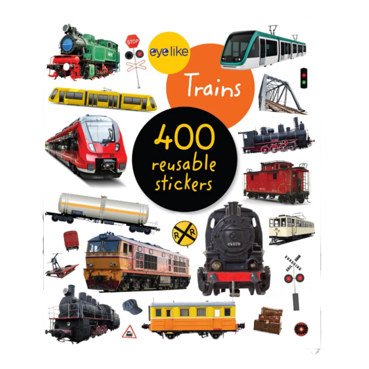 Eyelike Stickers: Trains