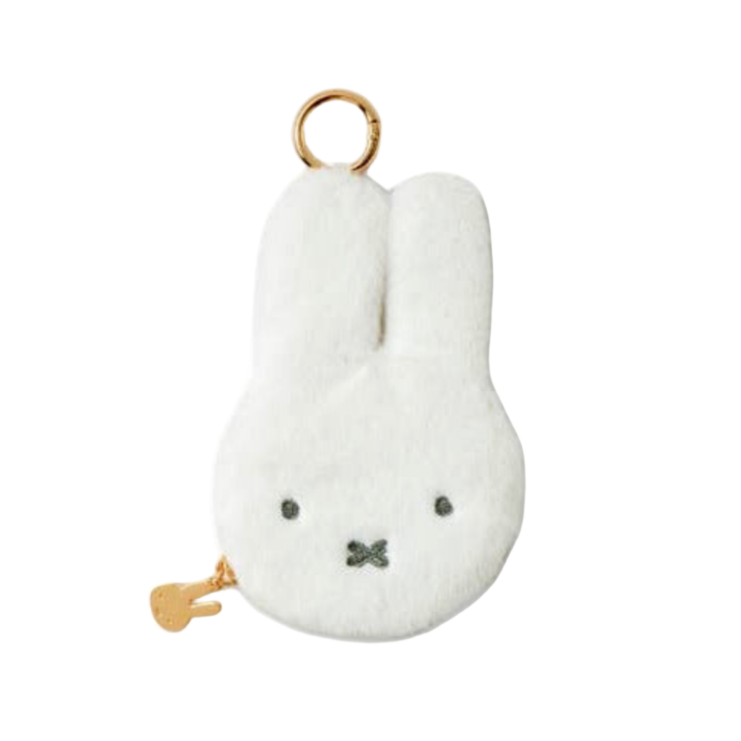 Miffy Slim Pouch  & Keychain -Bag Deco Charm