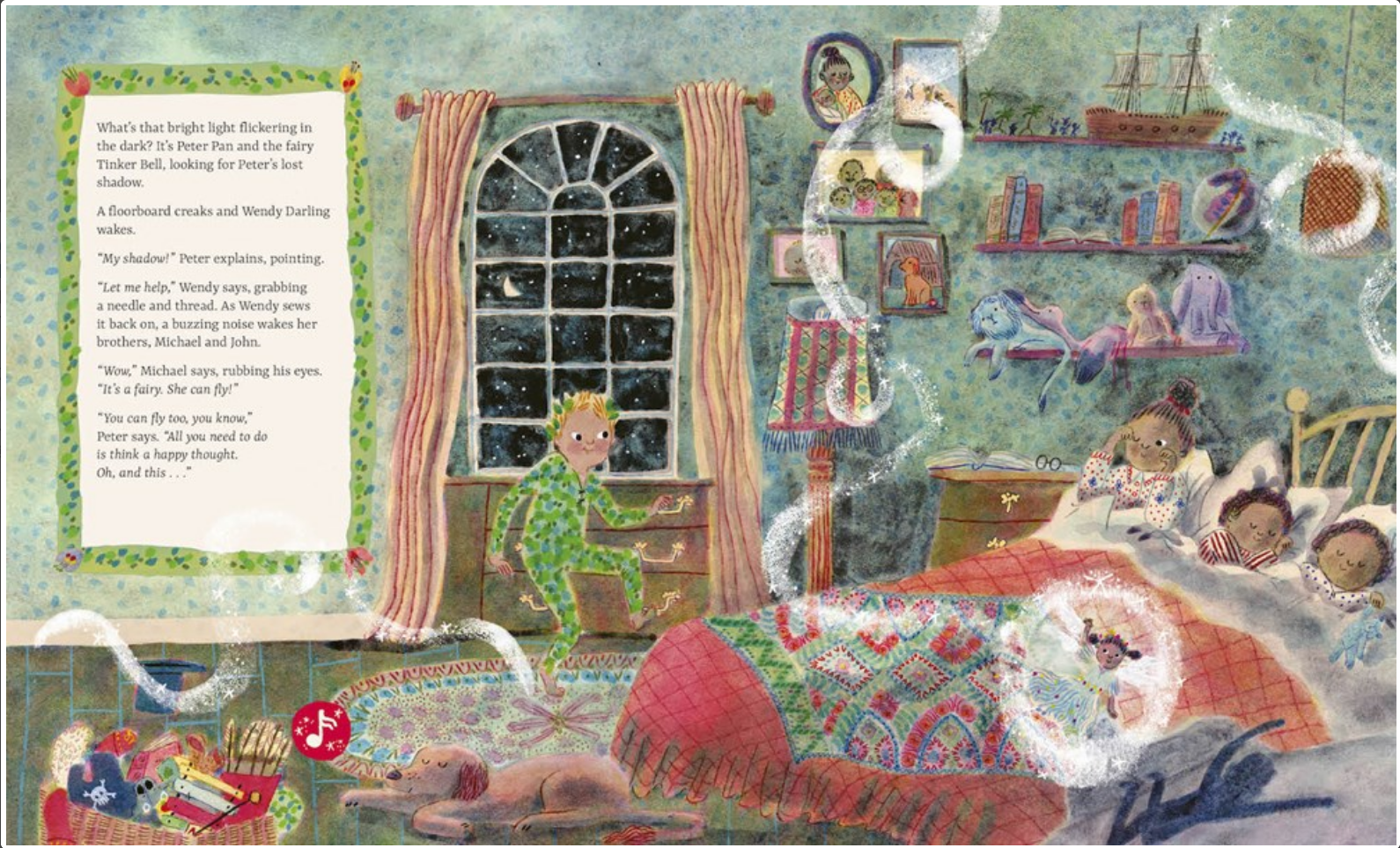 All the World's a Stage: Peter Pan: A pop-out sound adventure