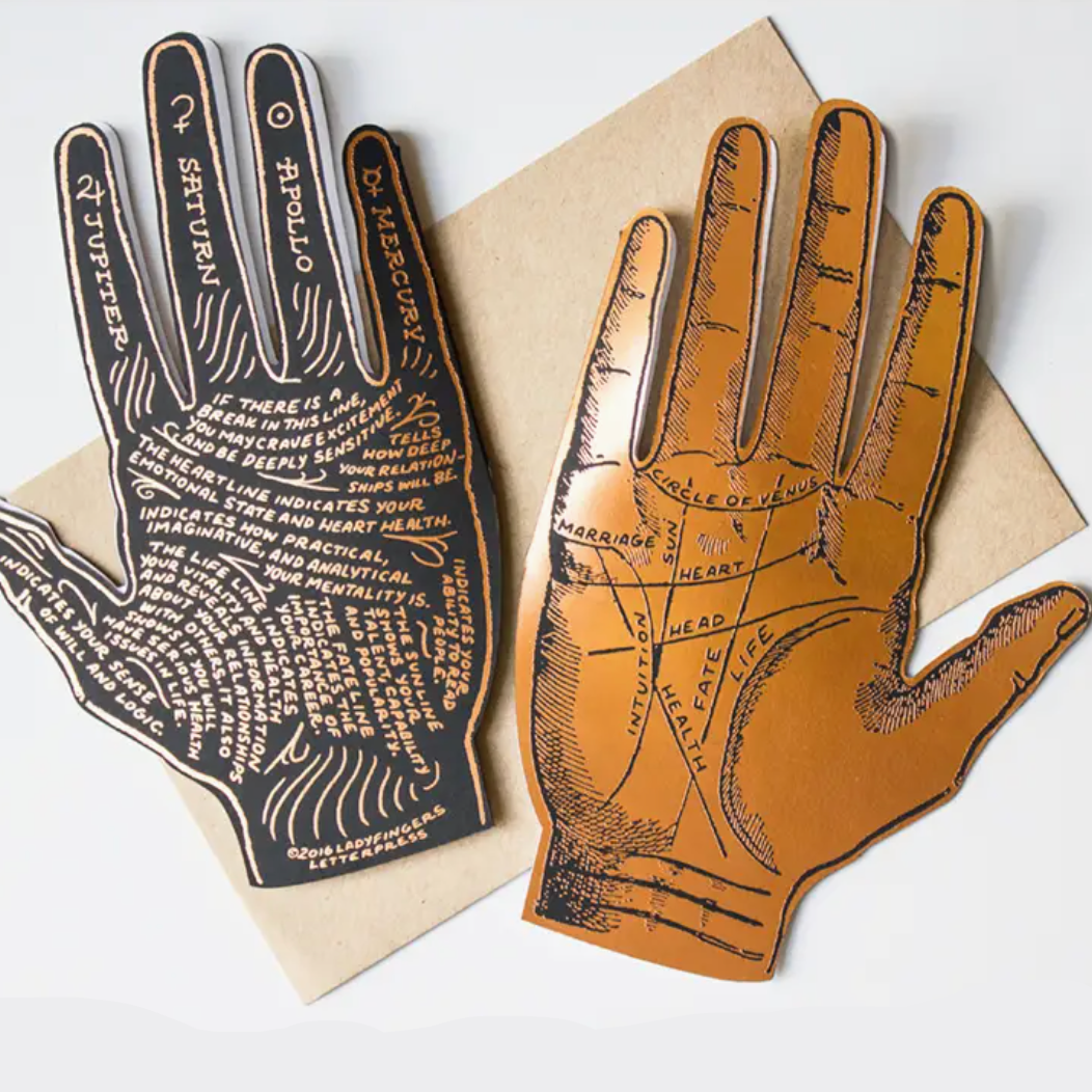 Deluxe Palmistry Card