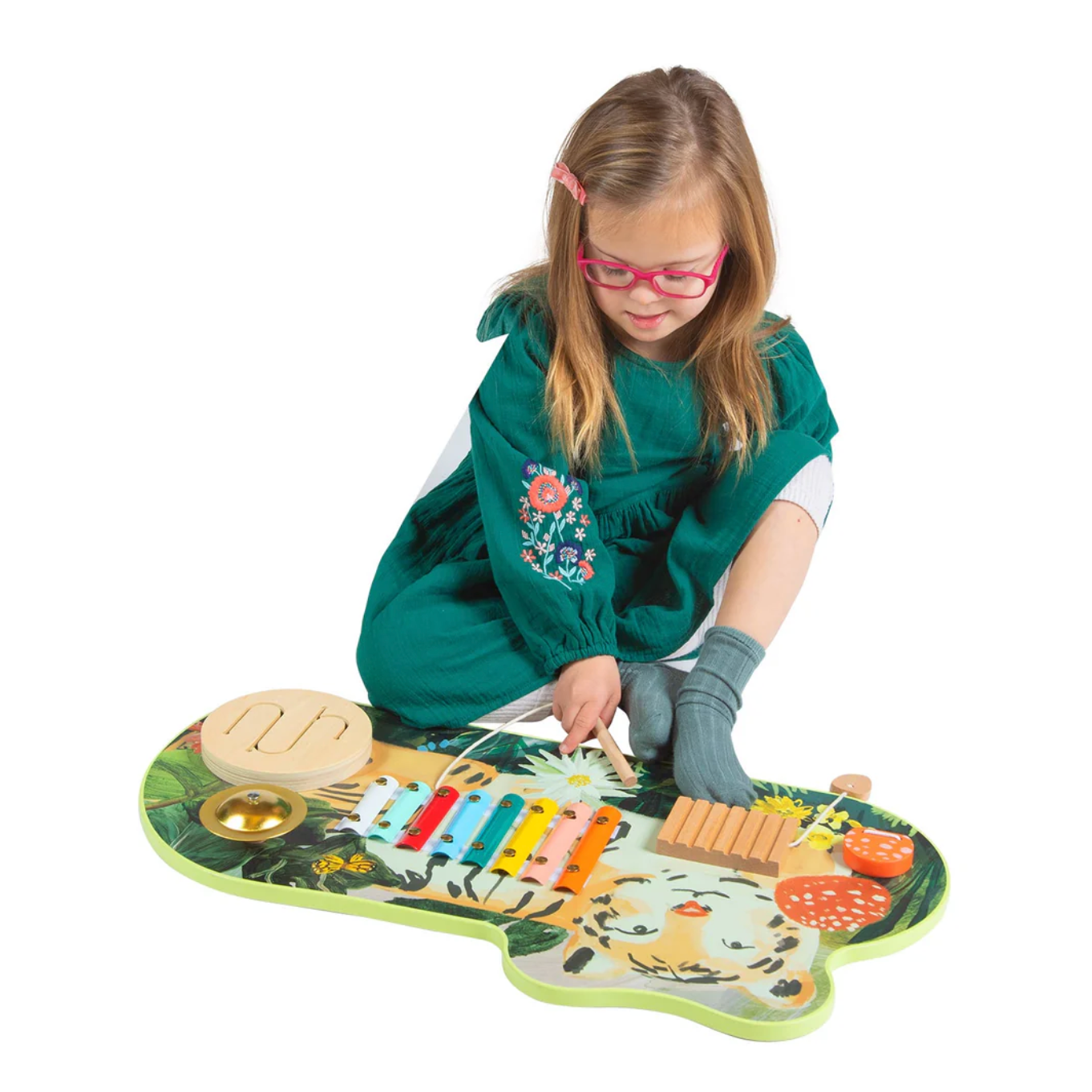 Tiger Tunes Flat Musical Toy -Emily Winfield Martin