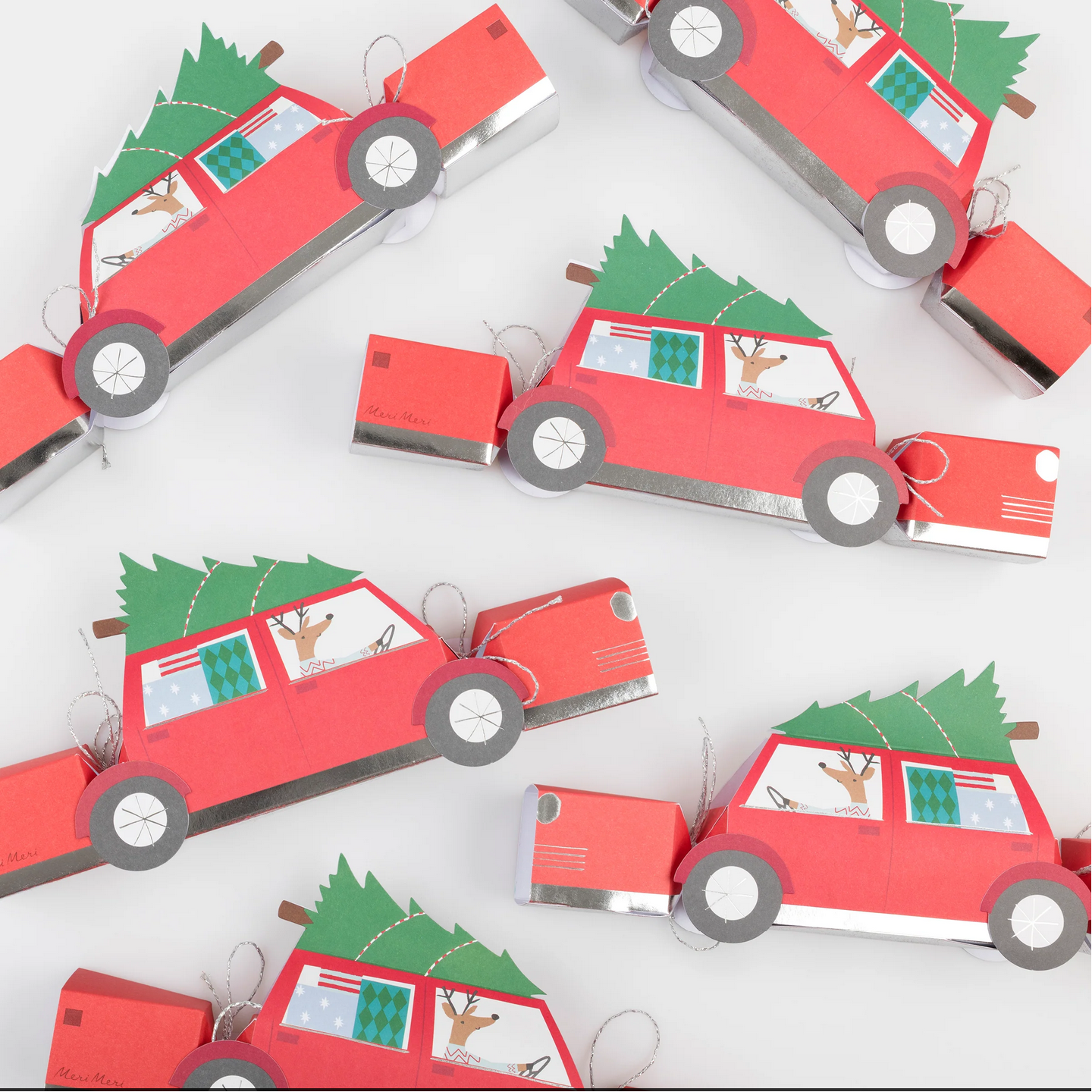 Reindeer In Car Crackers