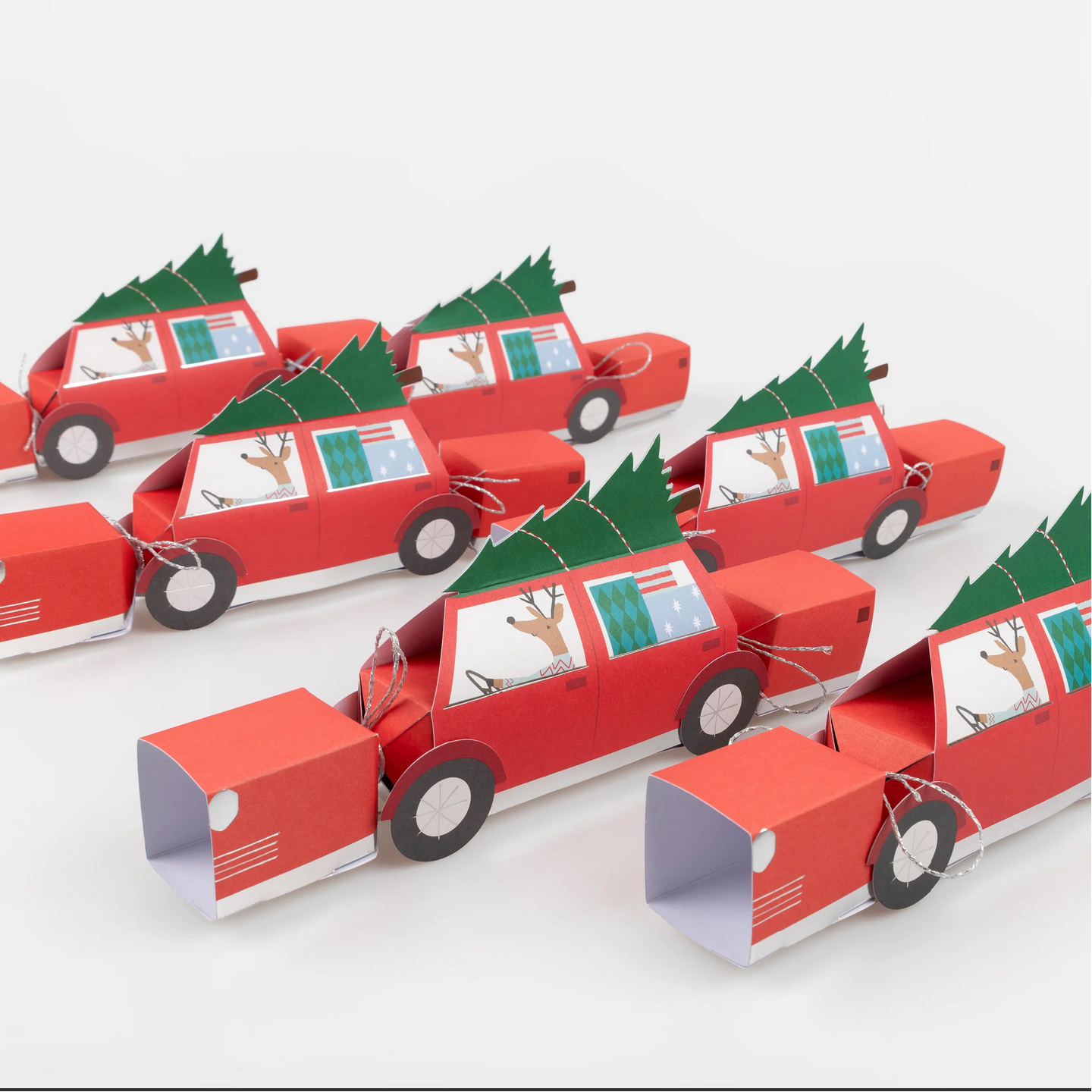 Reindeer In Car Crackers