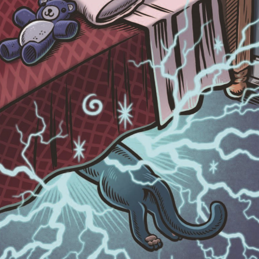 UFO Cat Invasion: With light and sound!