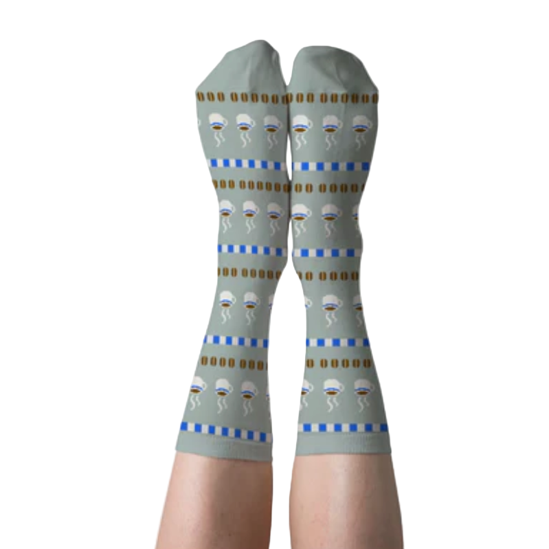 Coffee Crew Socks  - Small