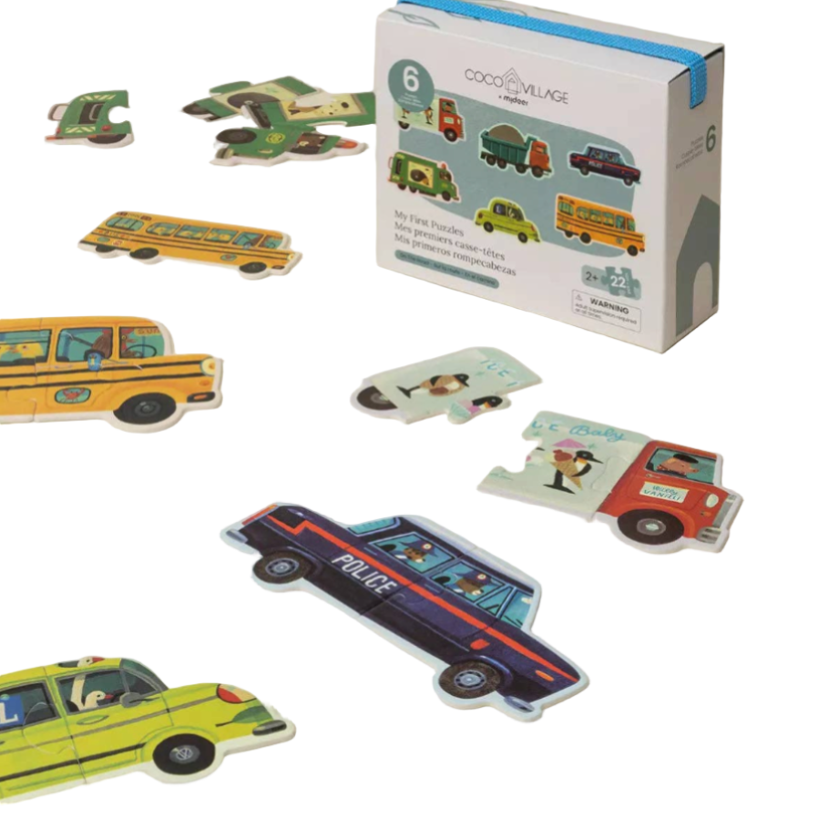 My first Puzzles - On the Road (6 puzzles)