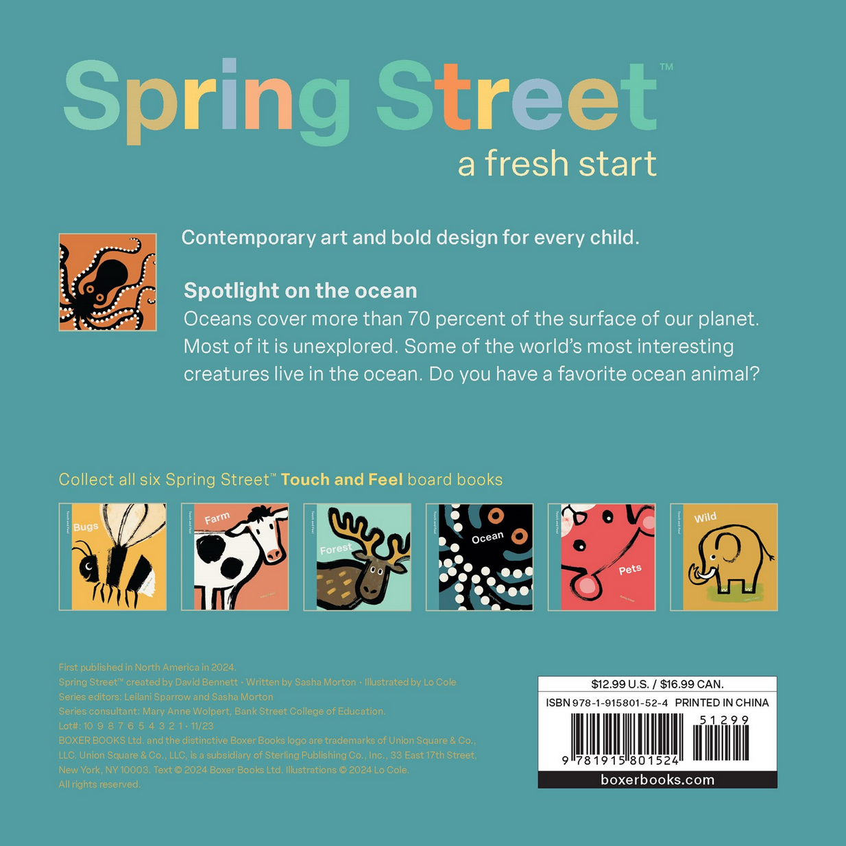 Spring Street Touch and Feel: Ocean