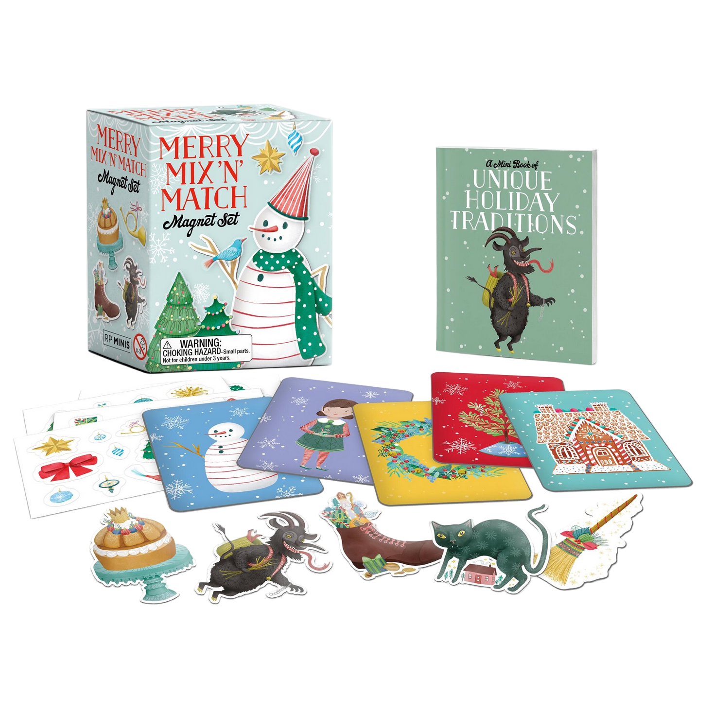 Merry Mix 'n' Match Magnet Set