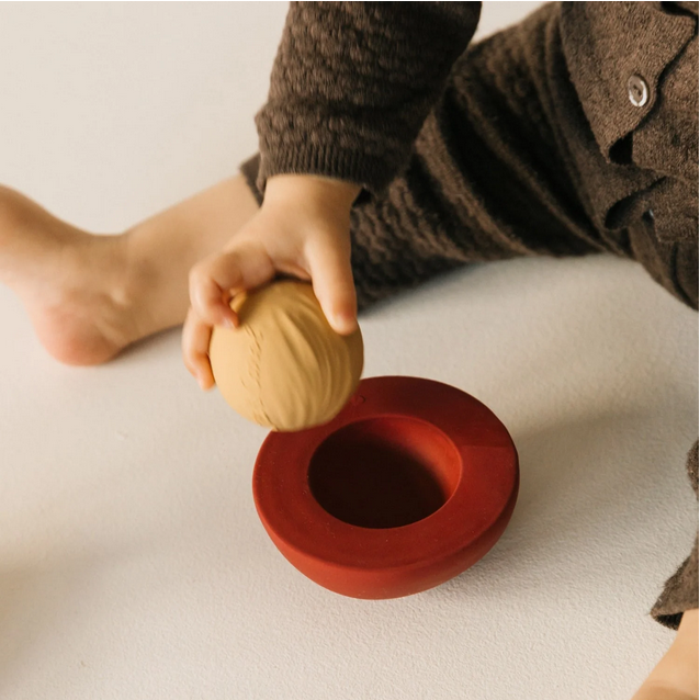 Cherry Stacking Toy & Rattle Ball