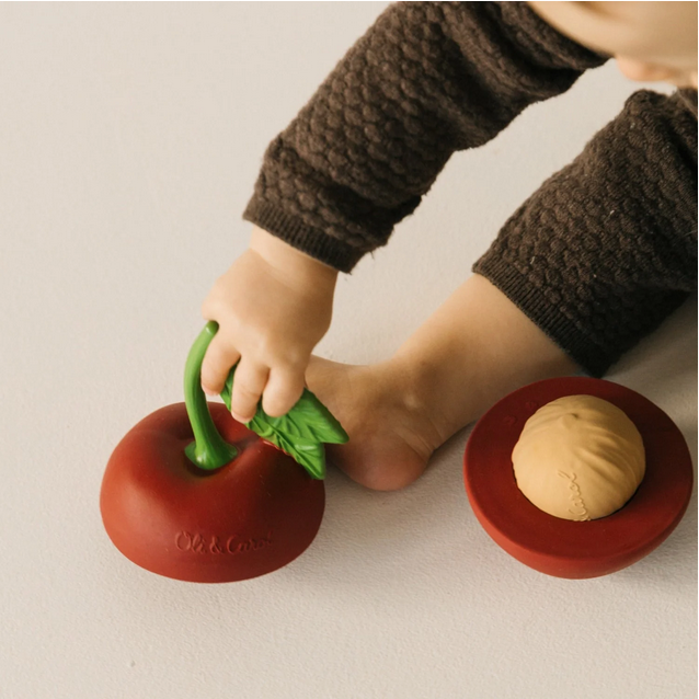 Cherry Stacking Toy & Rattle Ball