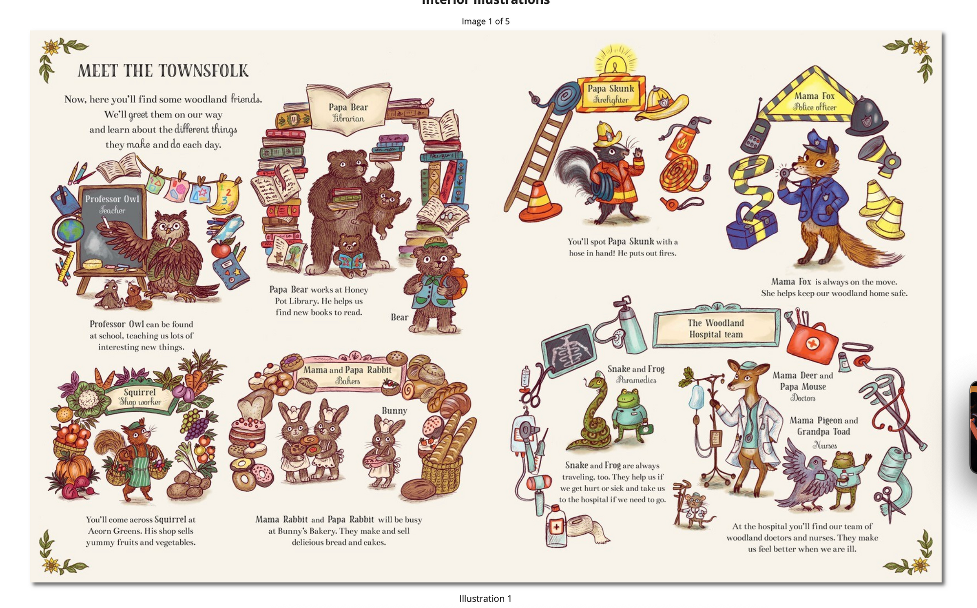 It's Busy Down in the Woods Today: Friends to Meet, Places to explore