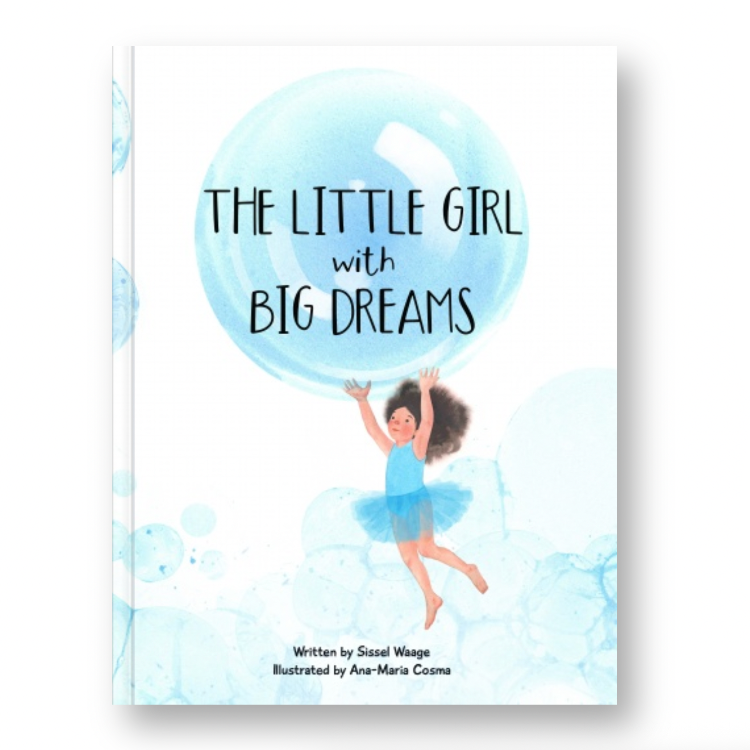 Book cover of 'The Little Girl with Big Dreams' 