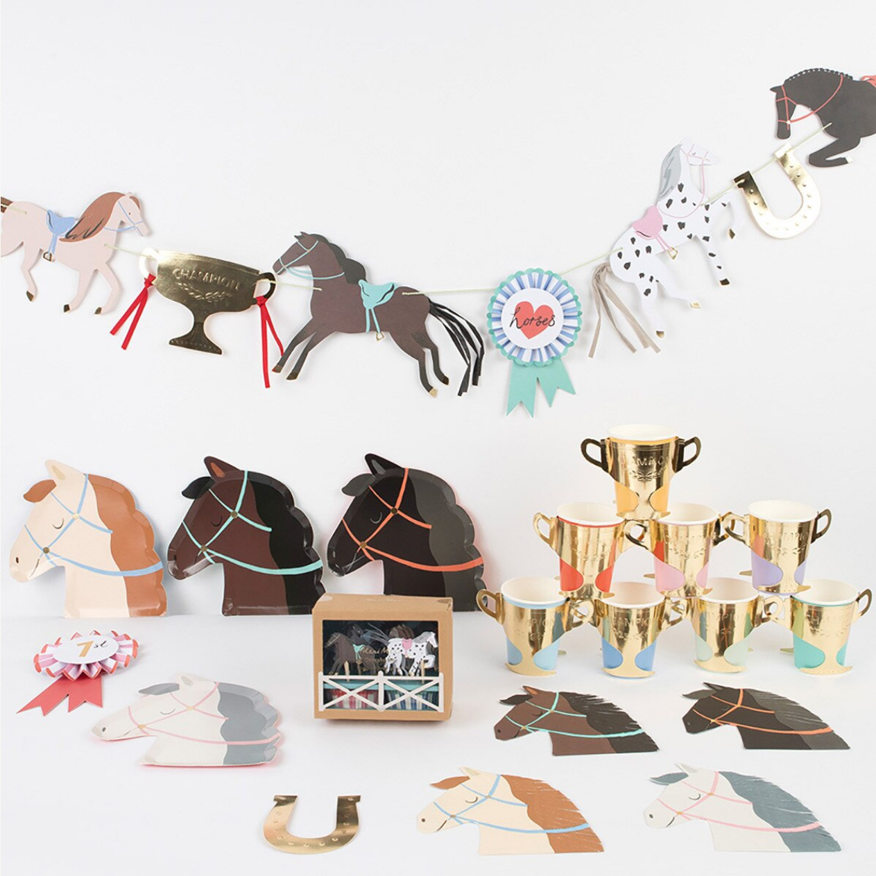 Horse Plates (x8)