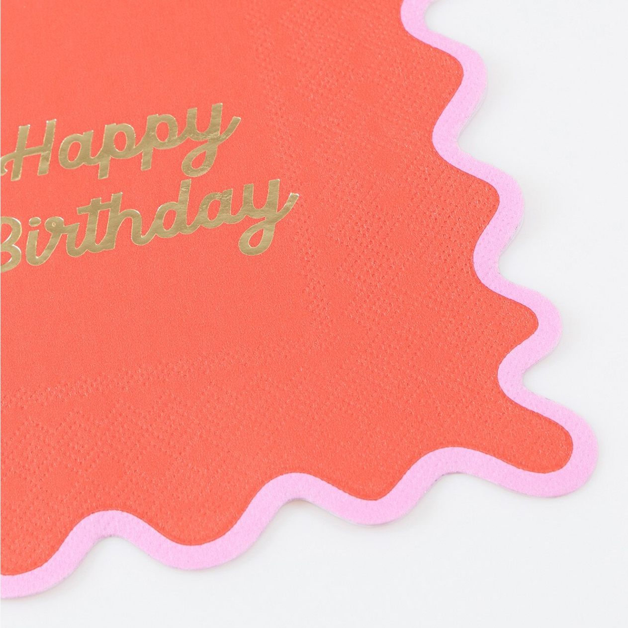 Wiggle Edge Large Napkins (x16)