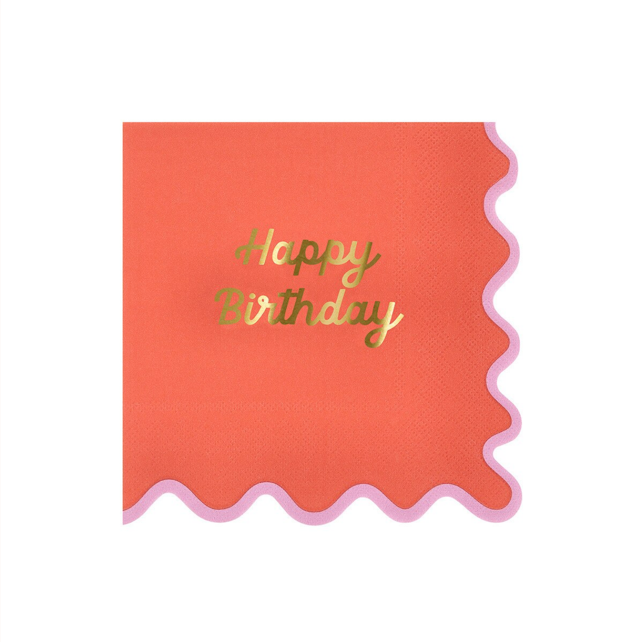Wiggle Edge Large Napkins (x16)