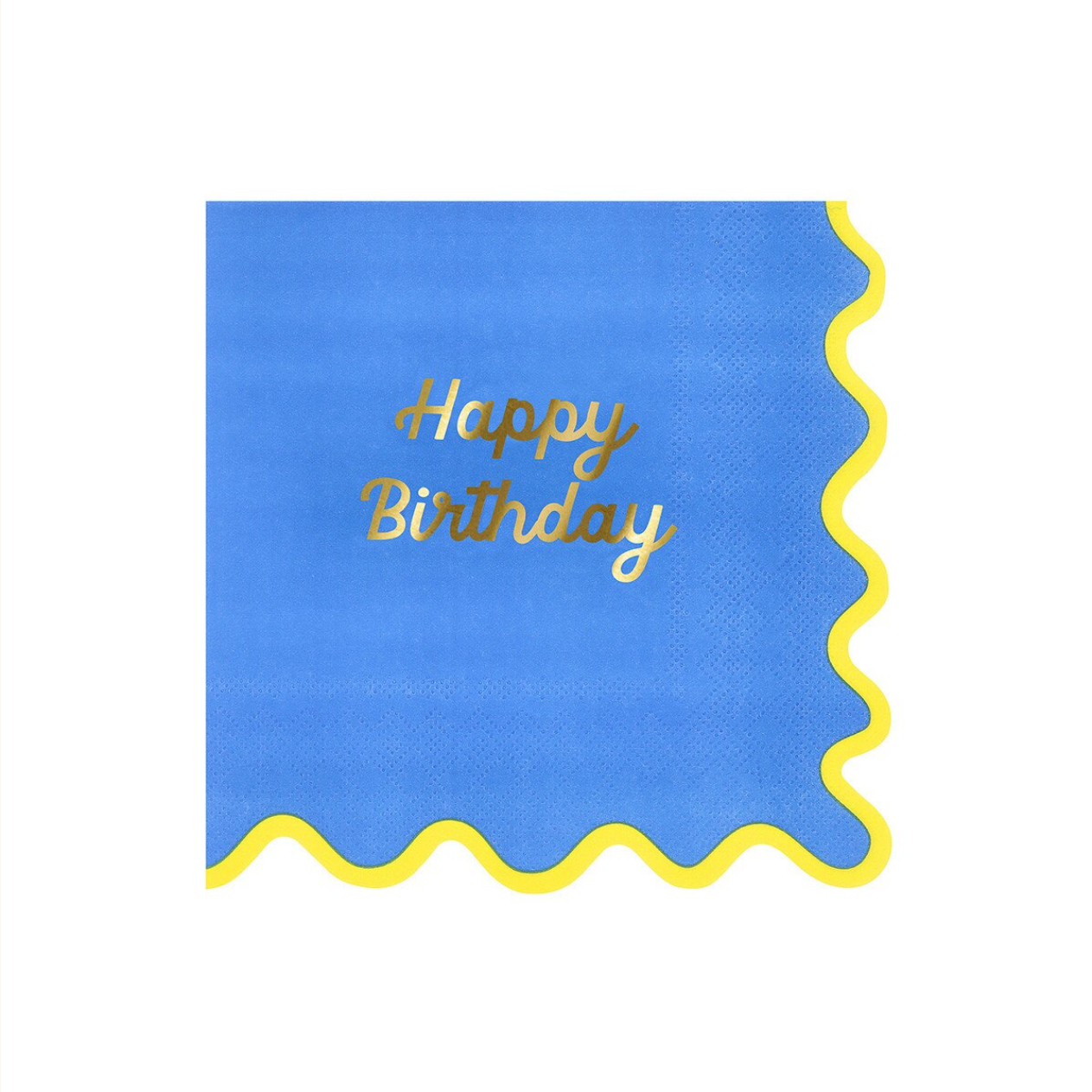 Wiggle Edge Large Napkins (x16)