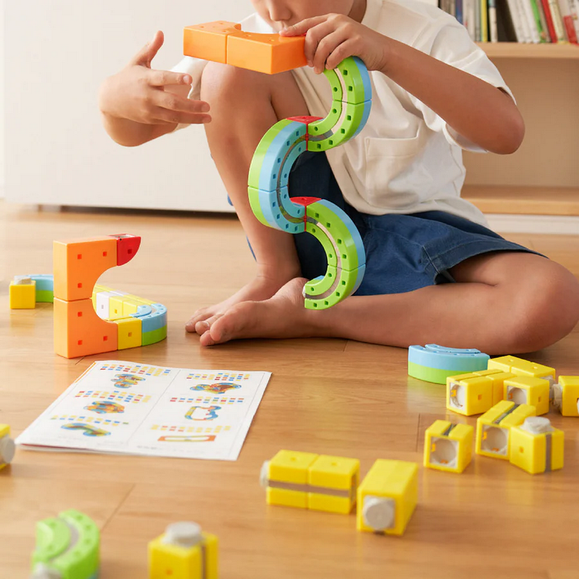 Rail Cube Magnetic Monorail Deluxe Set -66pcs