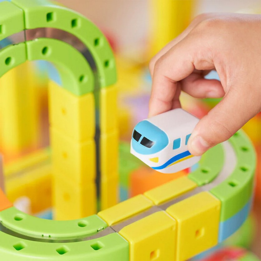 Rail Cube Magnetic Monorail Deluxe Set -66pcs
