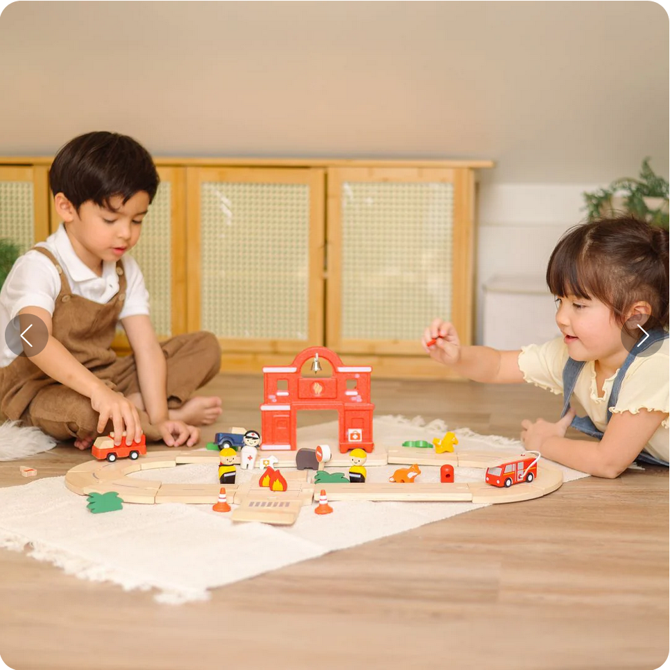 Fire & Rescue Roadway Playset