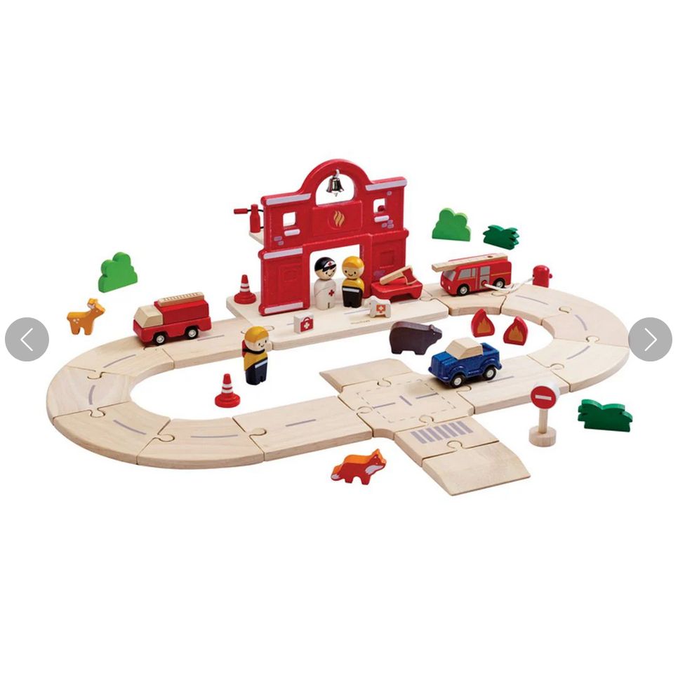 Fire & Rescue Roadway Playset