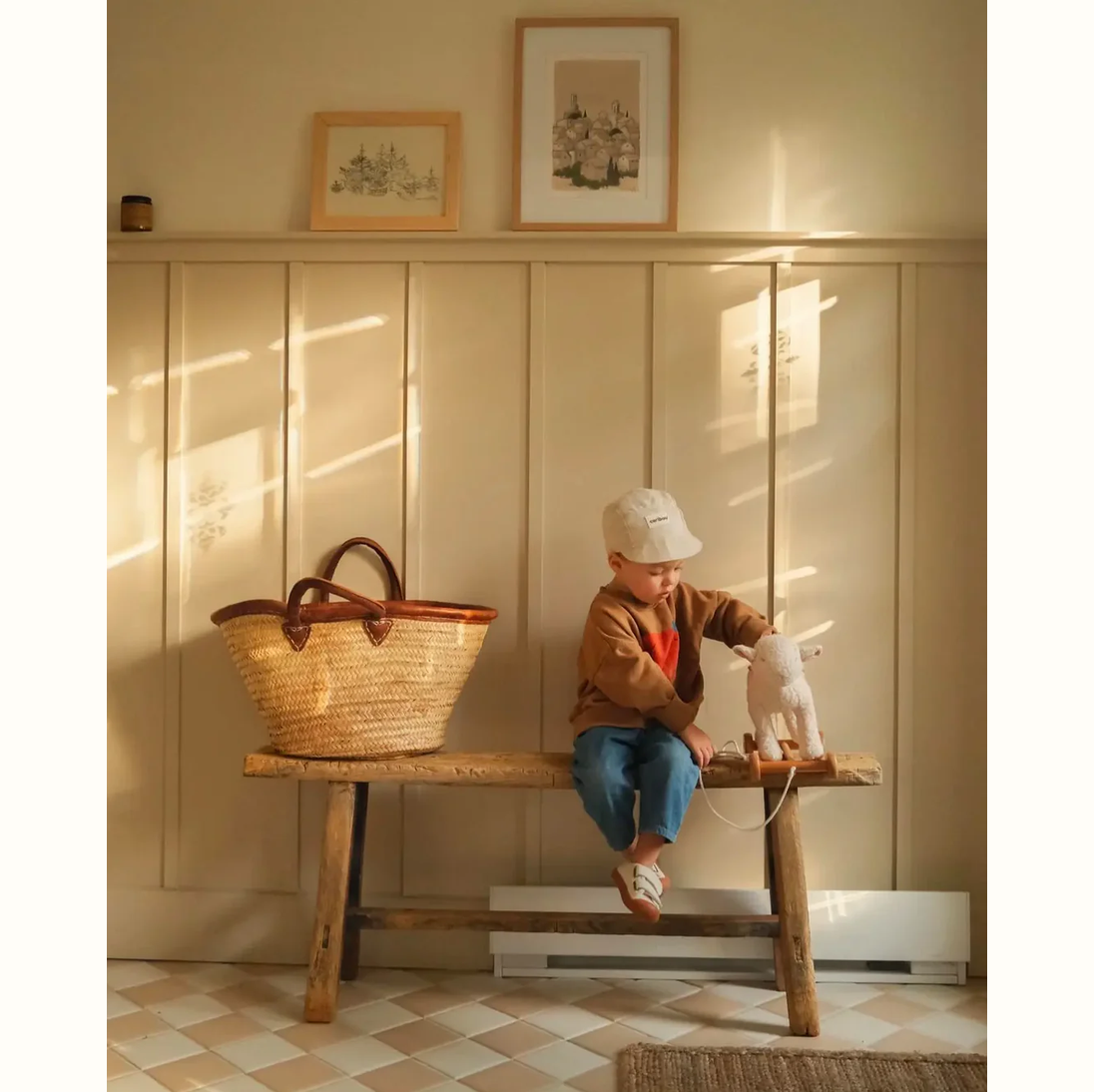 Pull-Along Mary Lamb