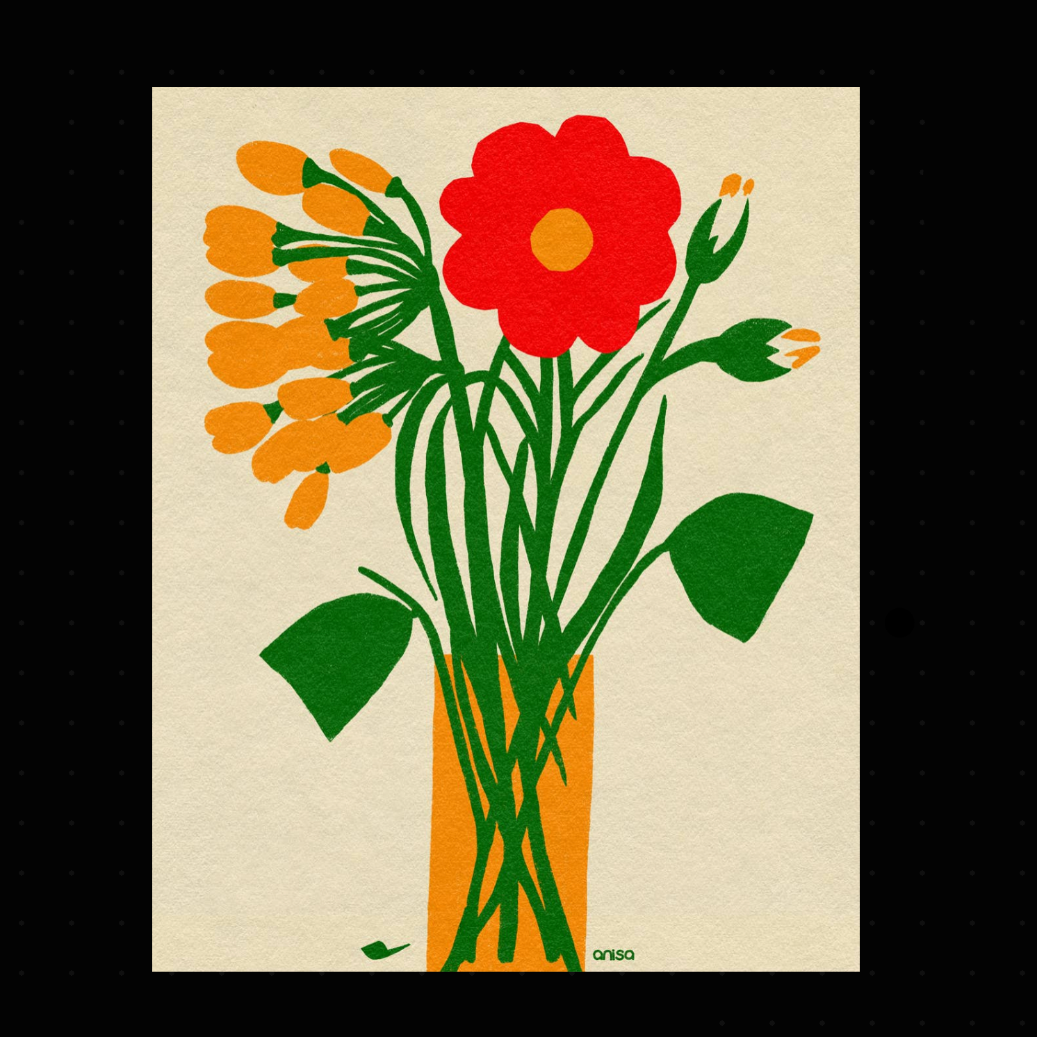 Art Print - Fresh Picked Bouquet (8x10)