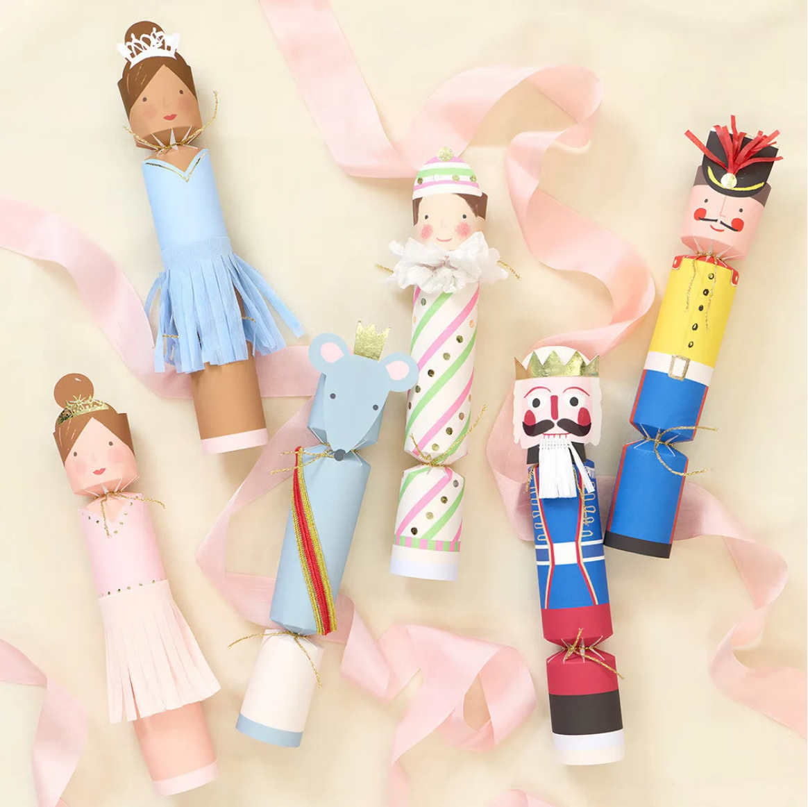 Meri Meri x New York City Ballet Character Cracker -wooden character brooch (x6)