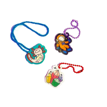 Shrink-Its! DIY Shrink Art Kit - Glow Buddies - 20 Charms