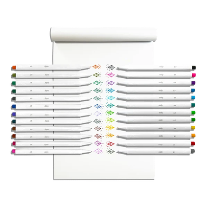 Seriously Fine Tip Markers - Set of 24