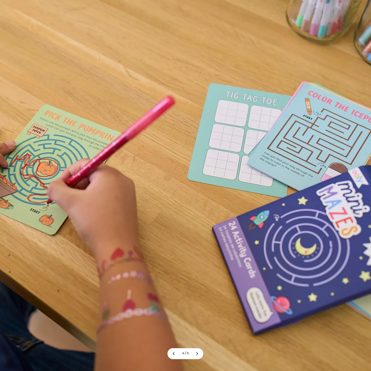 Mini Mazes Activity Cards