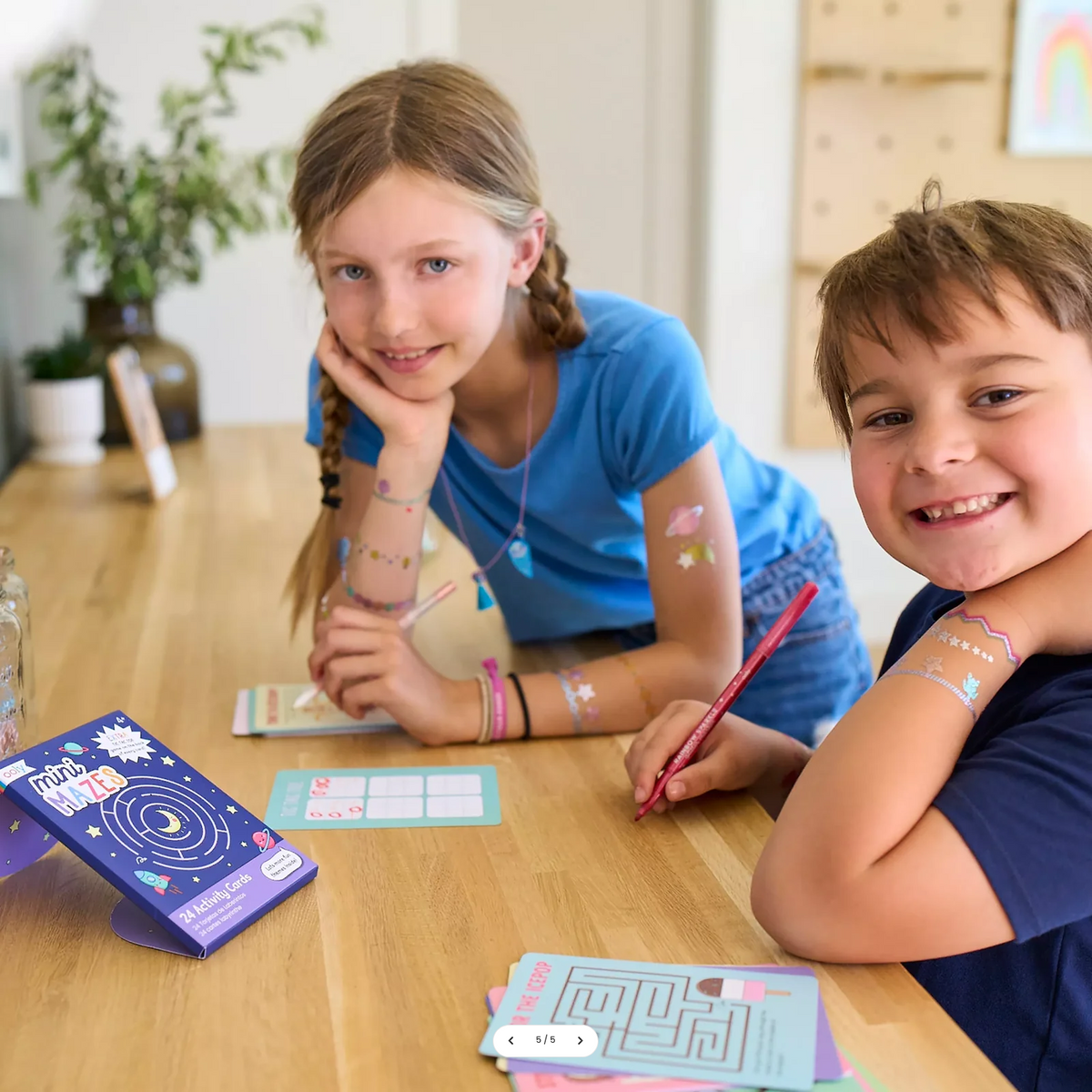 Mini Mazes Activity Cards