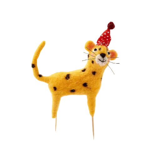 Birthday Cake Topper with Header Card, 6 Assorted Designs