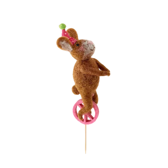 Birthday Cake Topper with Header Card, 6 Assorted Designs