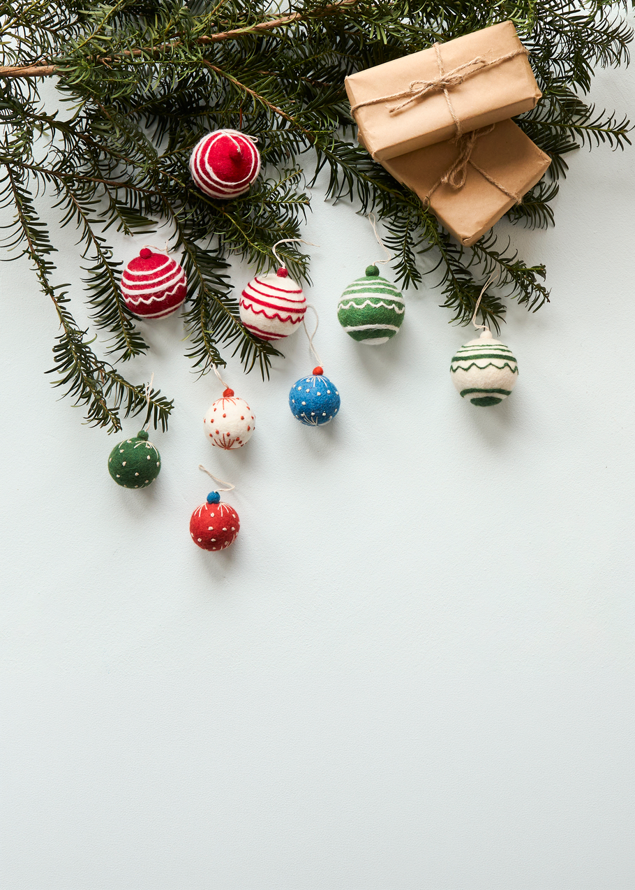 LITTLE HANGINGS, ORNAMENT, VINTAGE, blue