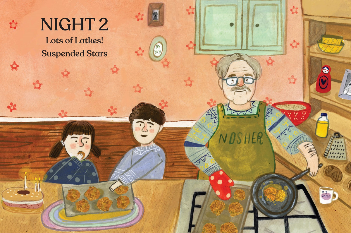 Hanukkah Is Here!: A Hanukkah Countdown—Lift the flaps for crafts, games, recipes, stories, and more!