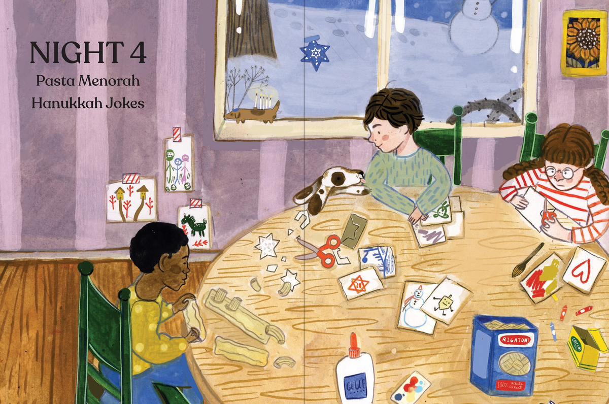 Hanukkah Is Here!: A Hanukkah Countdown—Lift the flaps for crafts, games, recipes, stories, and more!