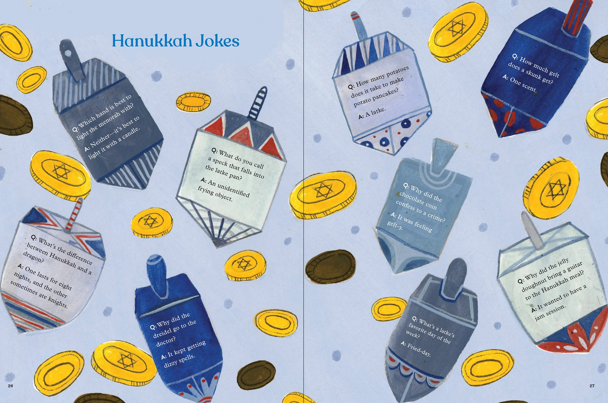 Hanukkah Is Here!: A Hanukkah Countdown—Lift the flaps for crafts, games, recipes, stories, and more!