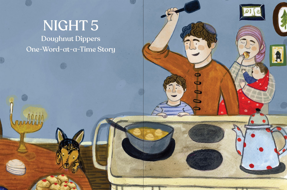 Hanukkah Is Here!: A Hanukkah Countdown—Lift the flaps for crafts, games, recipes, stories, and more!