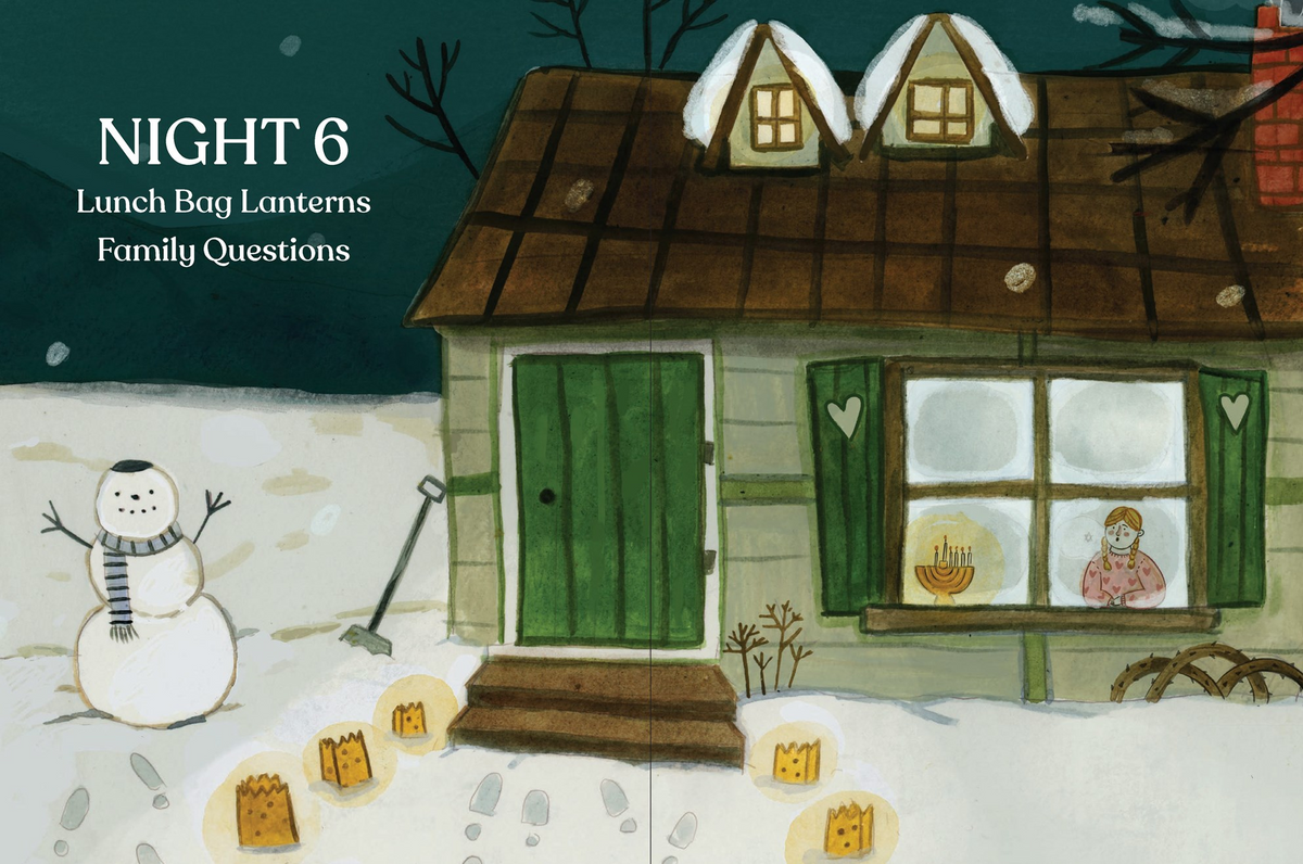 Hanukkah Is Here!: A Hanukkah Countdown—Lift the flaps for crafts, games, recipes, stories, and more!