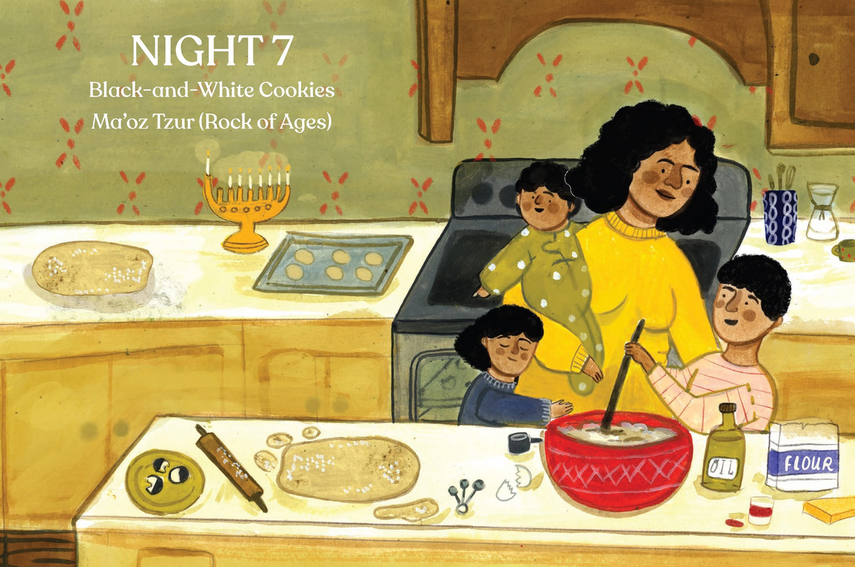 Hanukkah Is Here!: A Hanukkah Countdown—Lift the flaps for crafts, games, recipes, stories, and more!