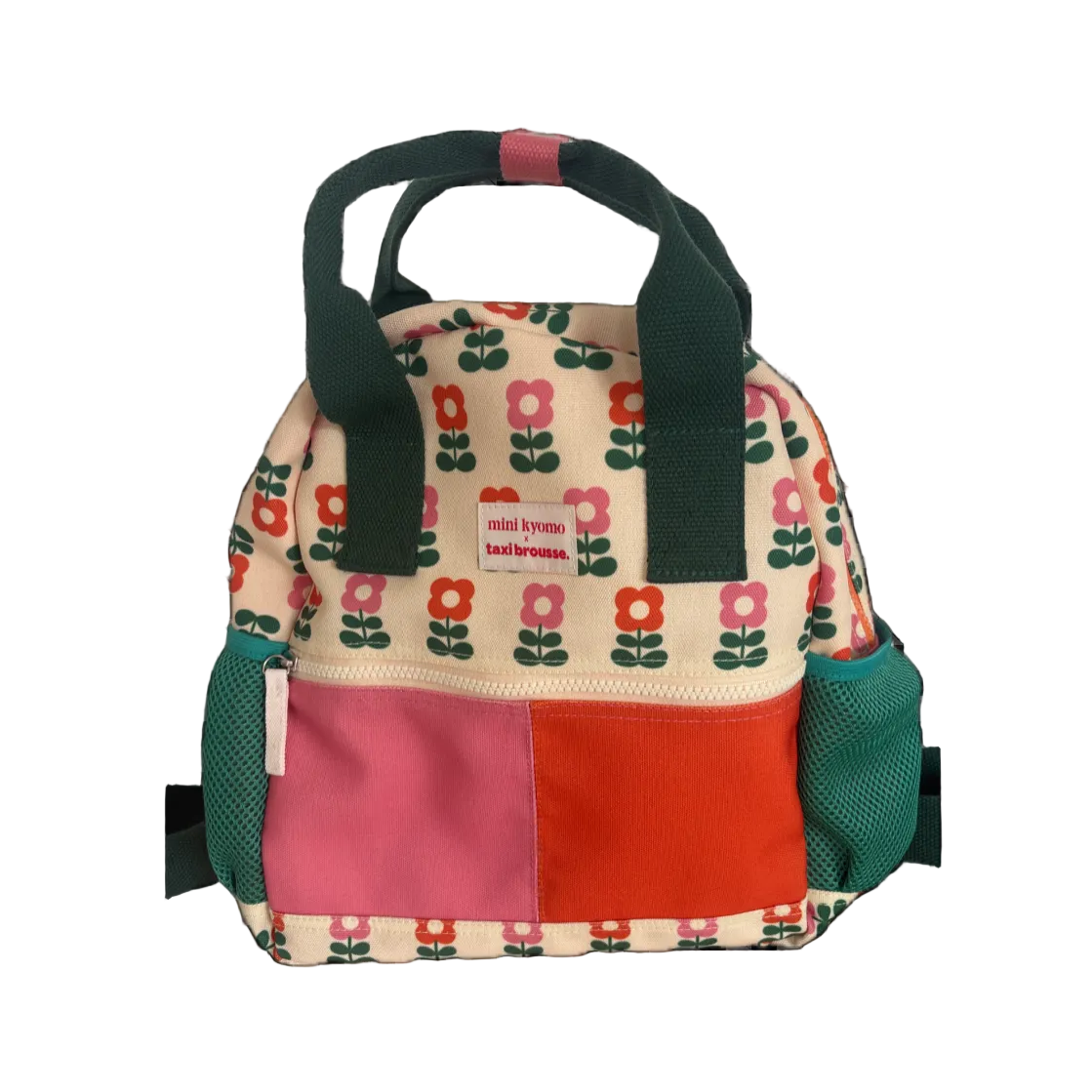 Seventies flowers backpack