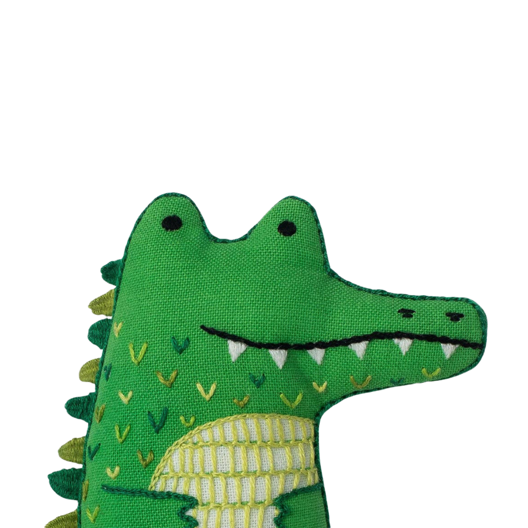 Alligator - Embroidery Kit