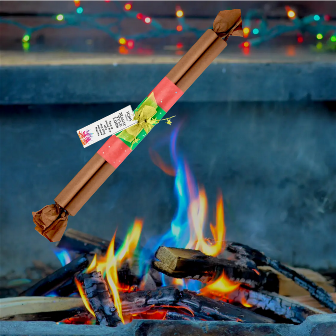 Magic Yule Logs Rainbow Flames (Bundle of 3)